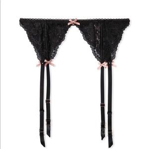 Victor's Secret lace garter belt